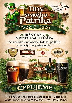 Dny svatého Patrika 17. až 22. 3. 2026